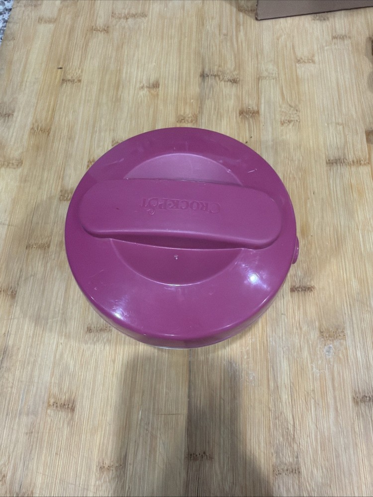 Purple Mini crock pot for home or work *