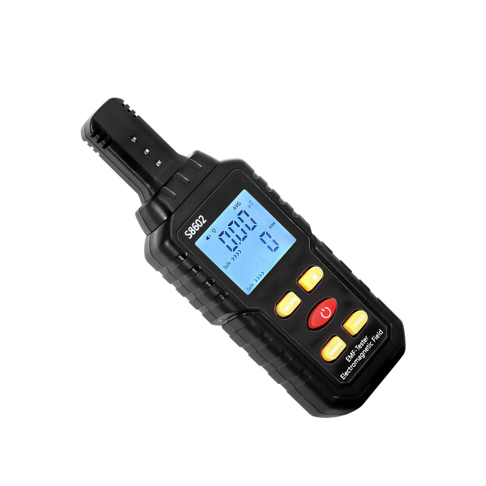 Black Radiation Detector Dosimeter EMF Electromagnetic Tester
