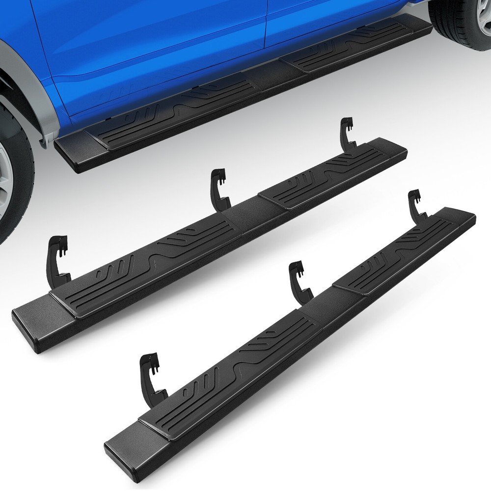 For 07-18 Chevy Silverado Double/Extended Cab 6.5'' Running Board Side Step Bars