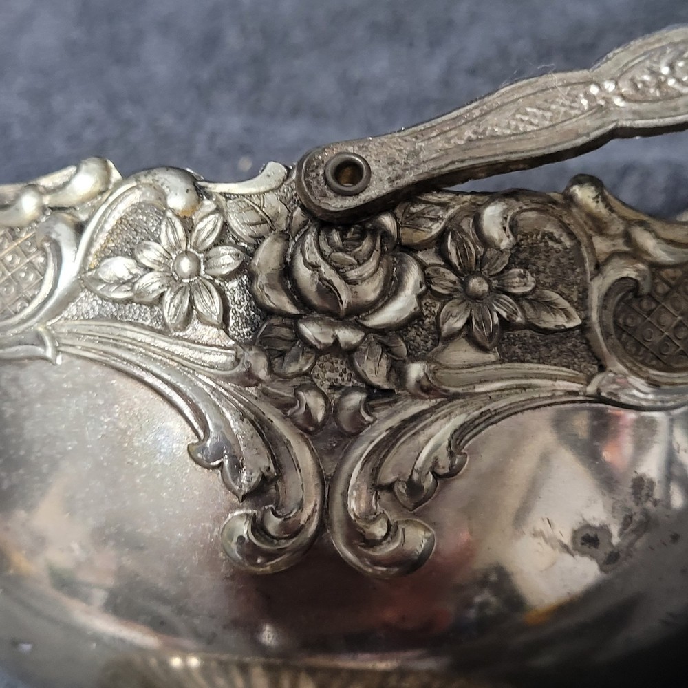 Vintage Silver Plated Candy Dish