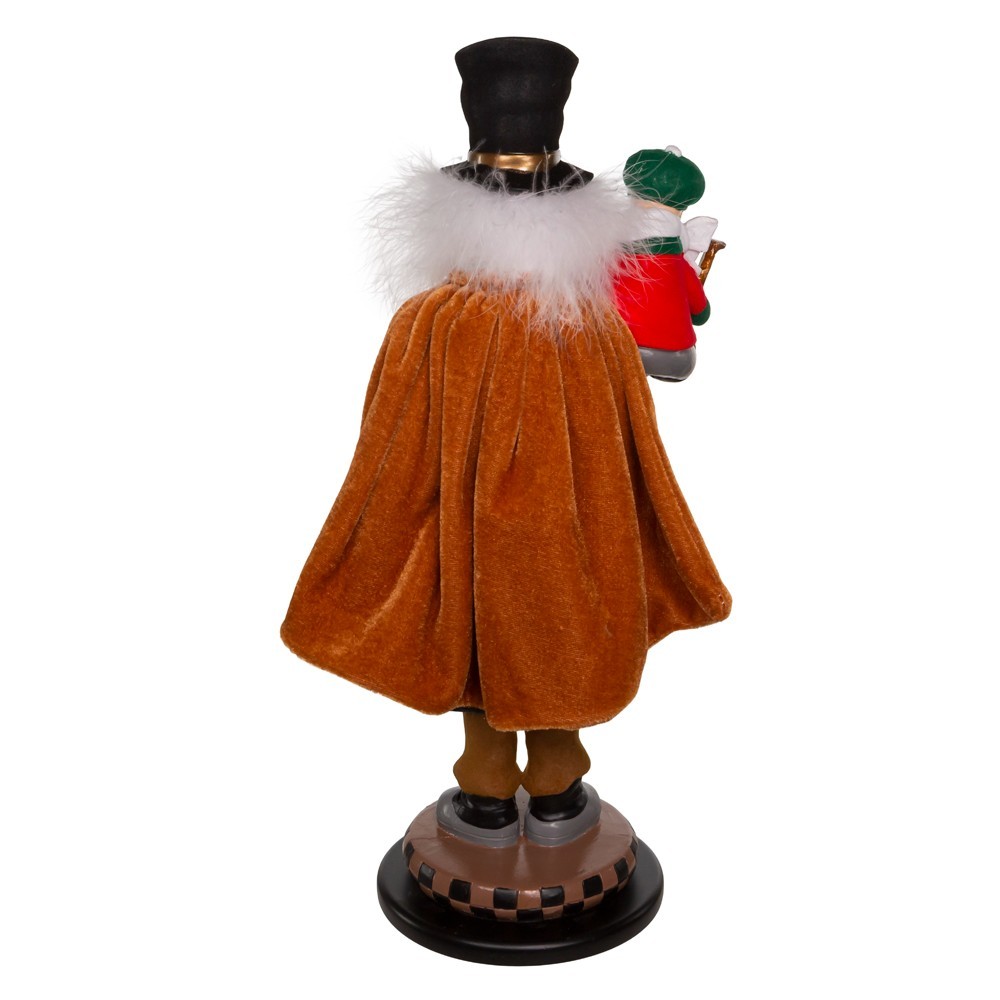 Kurt Adler Hollywood Nutcracker: Bob Cratchit & Tiny Tim, HA0688