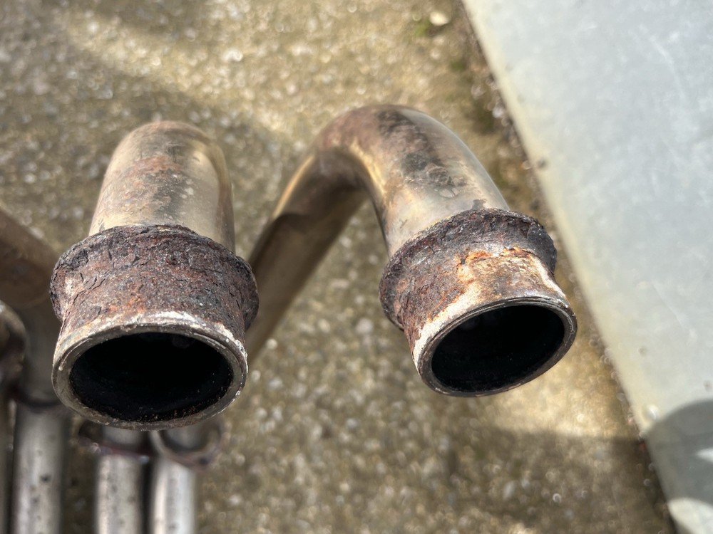 Yamaha Xjr1300 Exhaust Headers From A 2008 Model