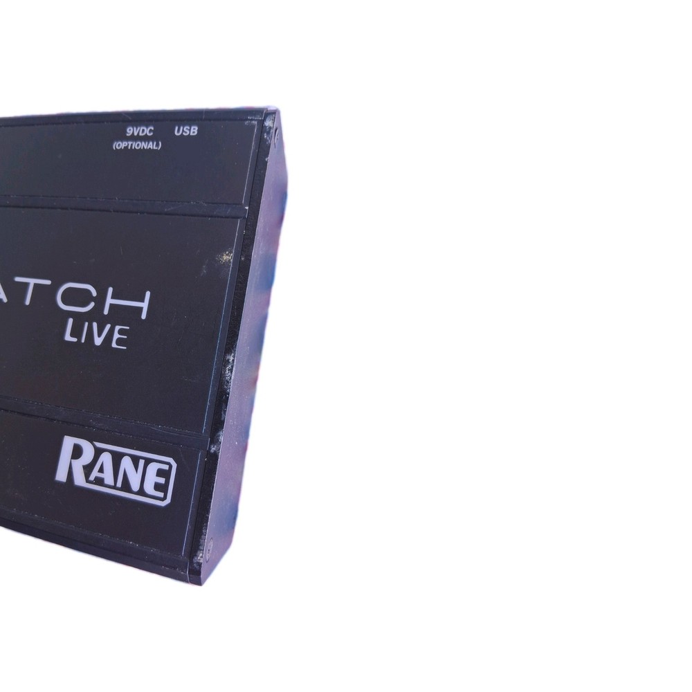 Serato Scratch Live Rane Audio Interface