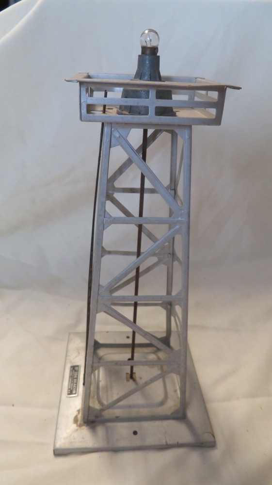 LIONEL #364 12" SILVER BEACON LIGHT O GAUGE