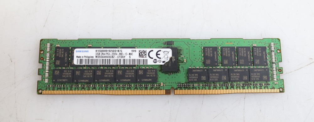 32GB Samsung M393A4K40CB2-CTD6Y DDR4 PC4-2666V ECC RDIMM Server Memory
