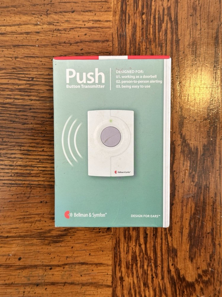 Bellman & Symfon Alert System – Pager Receiver + Push Button Transmitter