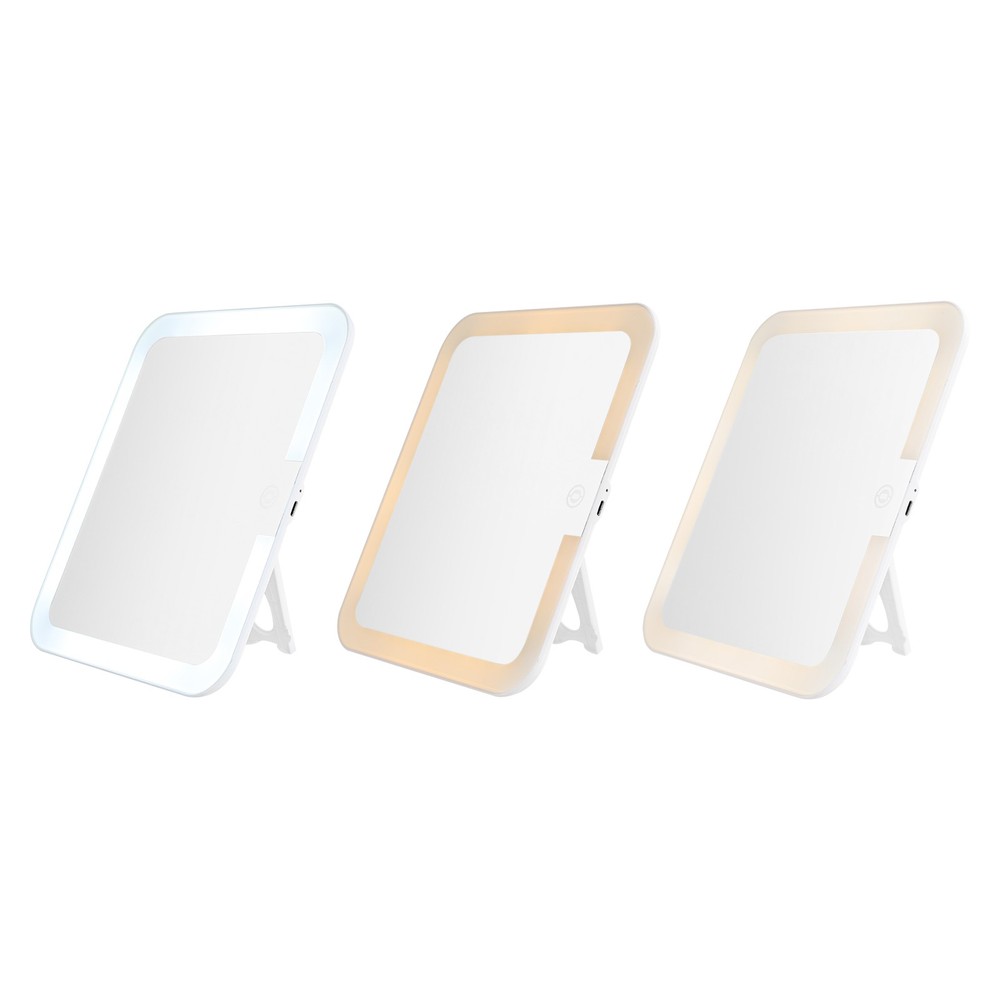 Rolling Makeup Case, Rolling Portable Manicure Table with 3 Drawers Lockable