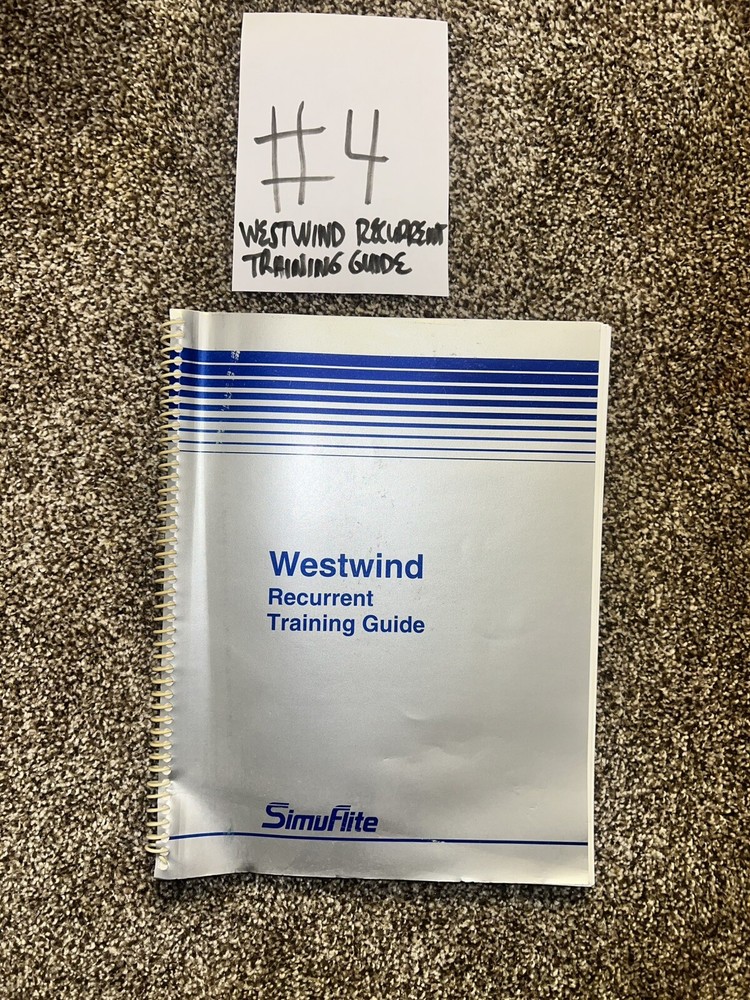 SimuFlite Westwind Recurrent Training Guide September 1997