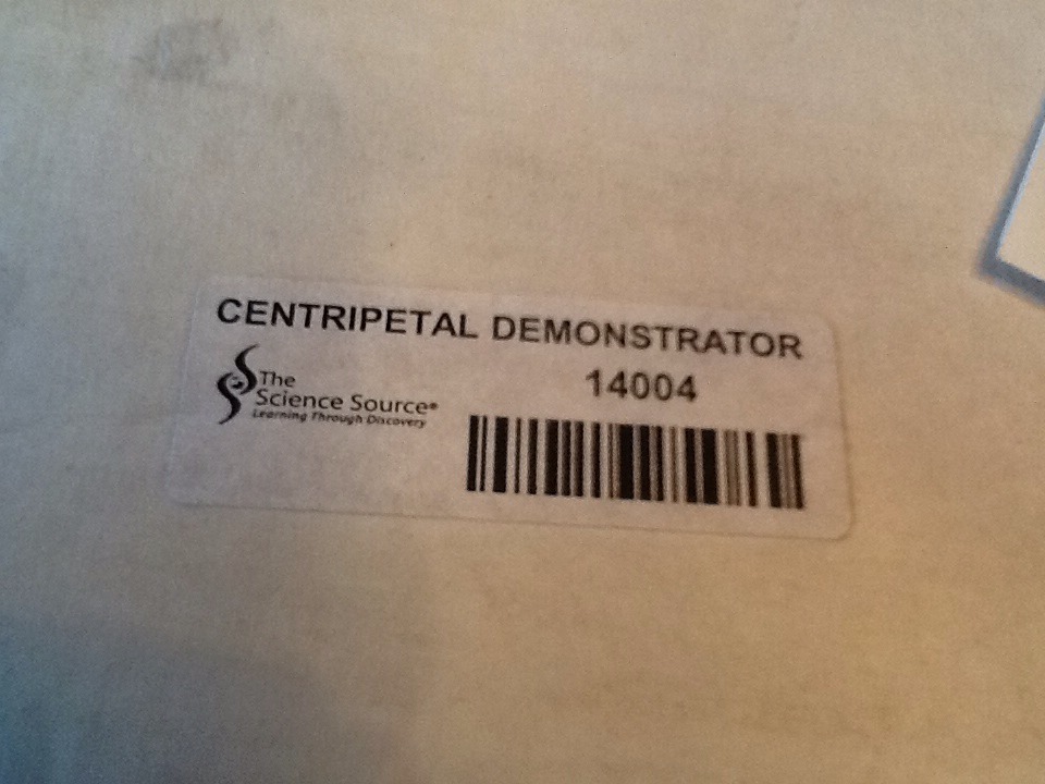 New In Box - Science Source Centripetal Demonstrator - No 14004