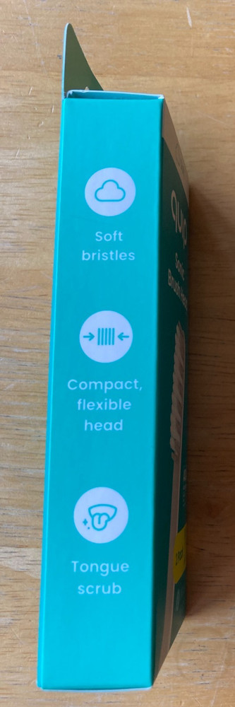 Quip Sonic Toothbrush Replacement Brush Heads White 2 Pack