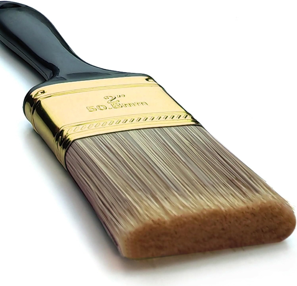 Great Paint Brushes, 10 PCS 2" Bulk Paint Brush Pack Multi Use, Flat Paint Brus