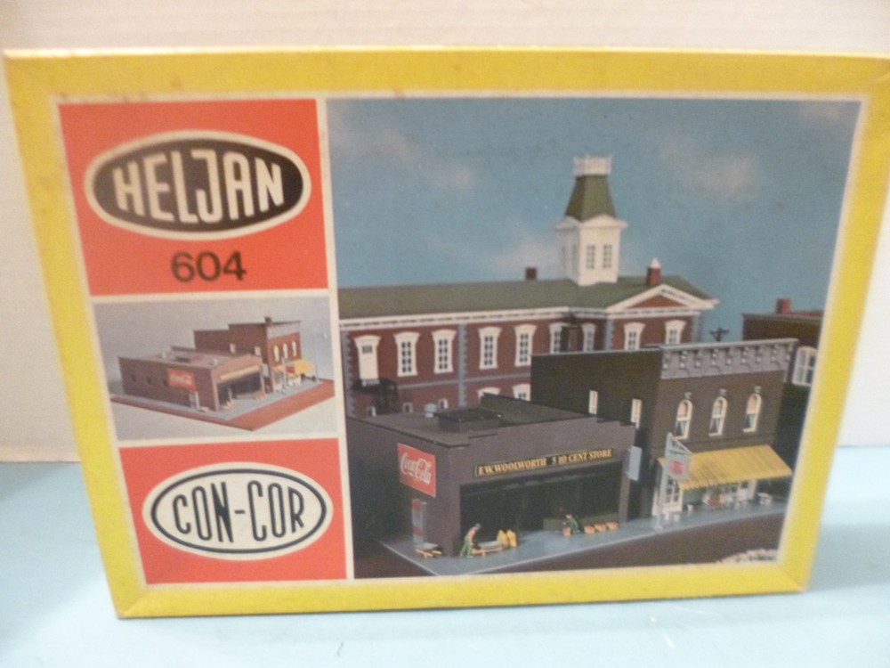 CON COR - HELJAN N -SCALE WOOLWORTHS 5 & 10 #604