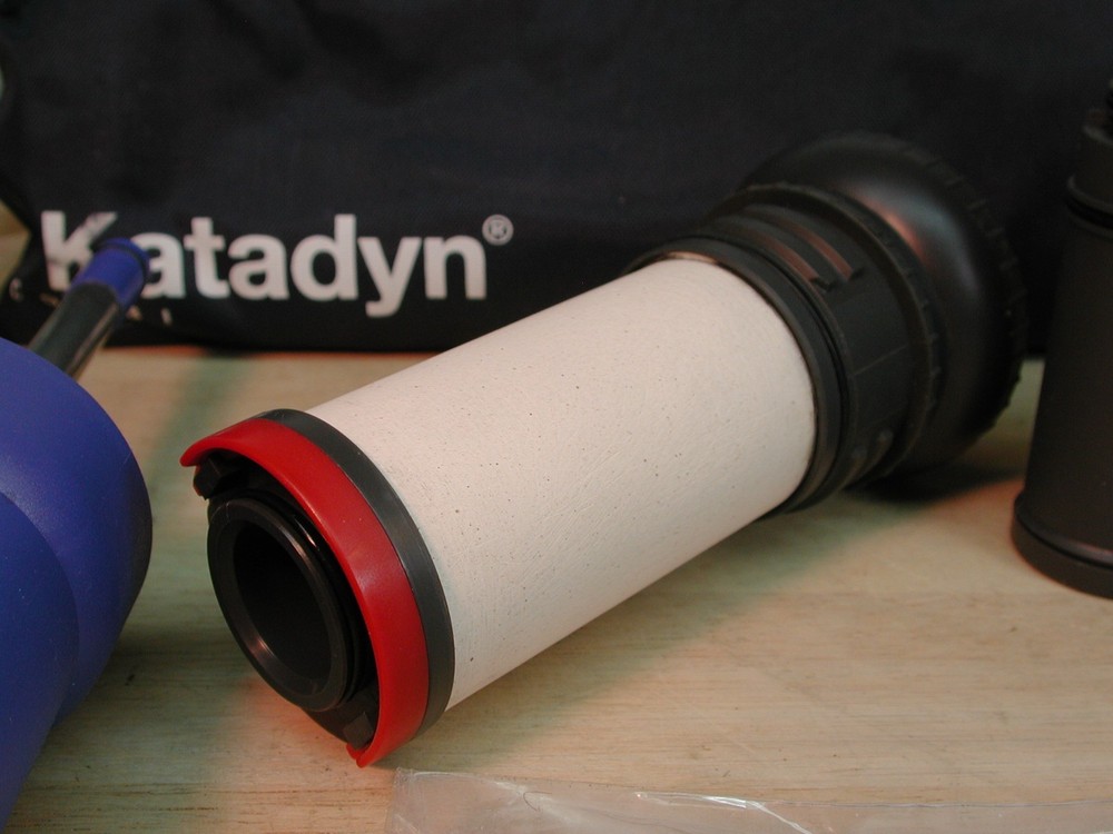 Katadyn Combi - WATER FILTER - pump for camping, emergency -ceramic microfilter