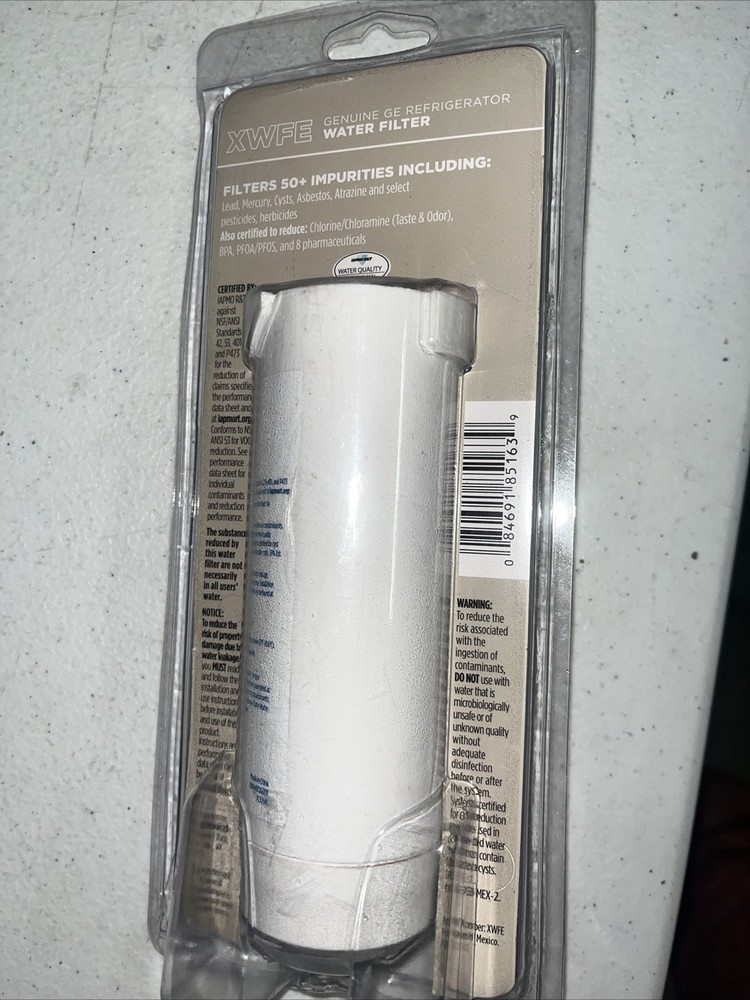 GE XWFE Water Filter - White