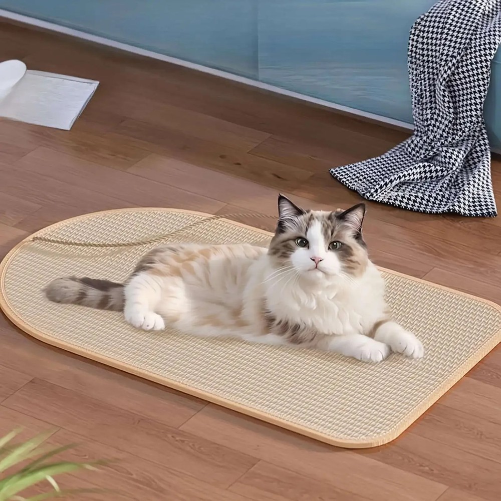 Cat Wall Scratch Pad - Durable Sisal Protector for Sofa & Walls