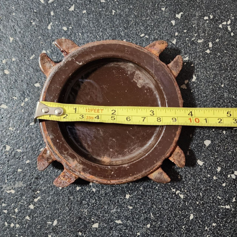 Sensus 5/8 Brown Cast Iron Bottom for SRII SR2 Water Meter Used