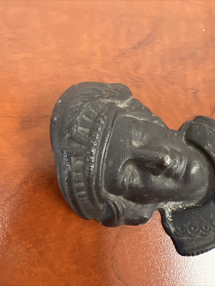 VTG Cast Iron Christopher Columbus Match Holder Match Strike