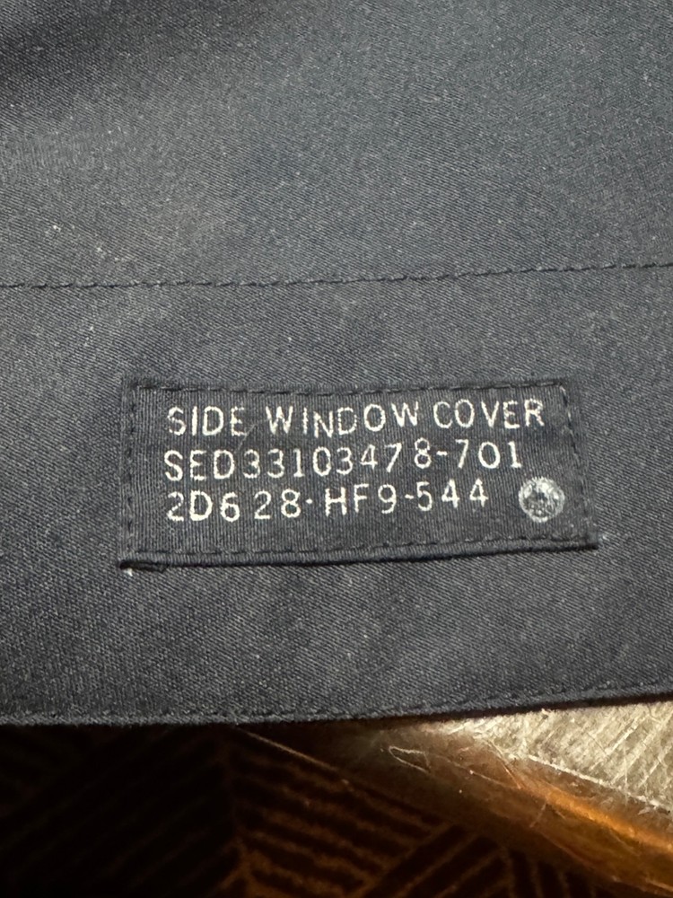 NASA Space Shuttle Side Window Cover