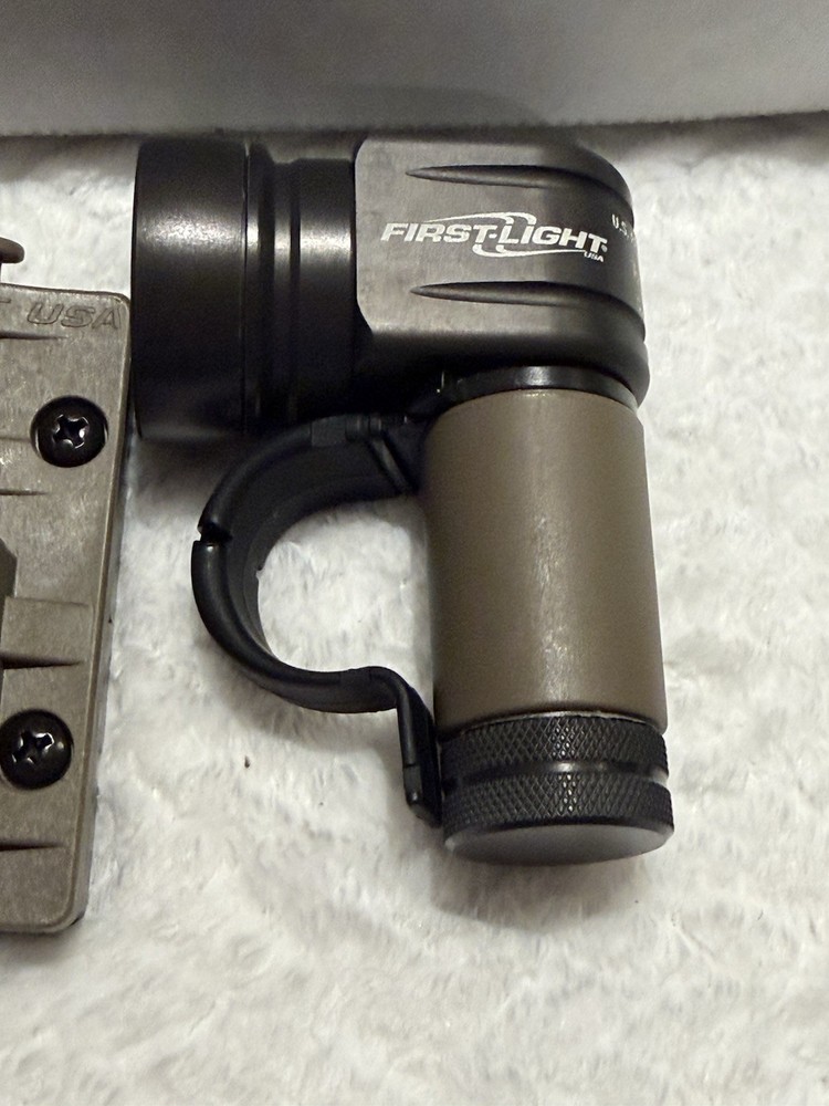 First Light Tomahawk MC Tactical Flashlight With White & Red/Green With Tan TRS