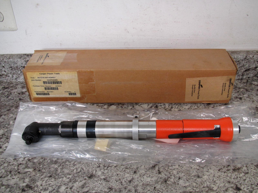 New Gardner-Denver H30NT09AM3 1/2" Drive Pneumatic Angle Nutsetter / Nutrunner