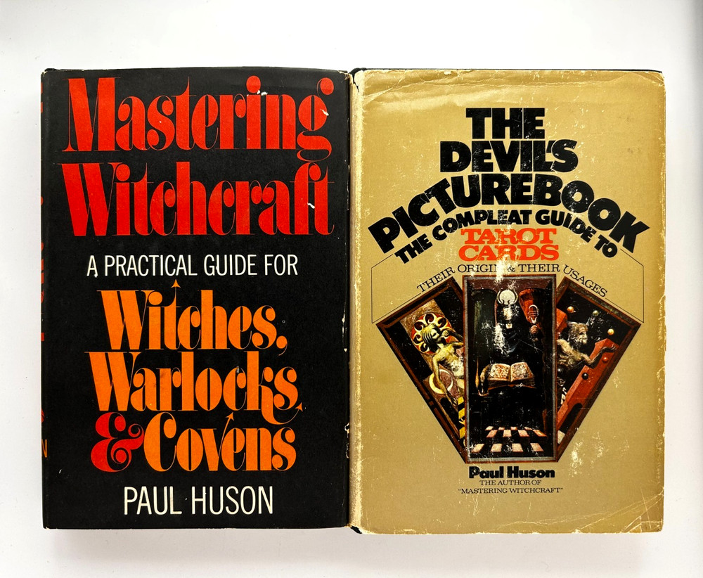 Paul Huson Occult HC Bundle Devil’s Picturebook DJ Mastering Witchcraft