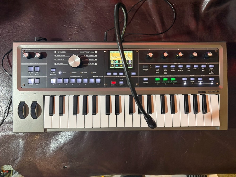 Korg MicroKorg 2 Synthesizer w/ Vocoder & Looper