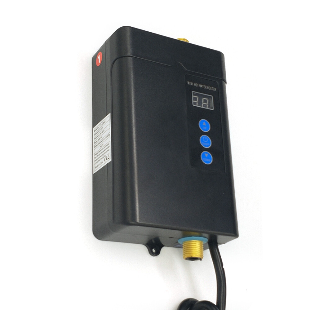 For Whole House Instant Water Heater Hot Water Tankless Heater 3KW with Remote