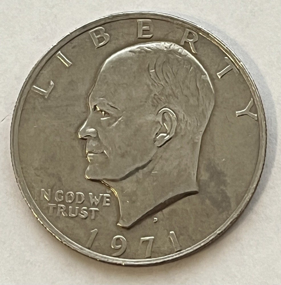 1971-D Eisenhower Clad Circulated Dolar