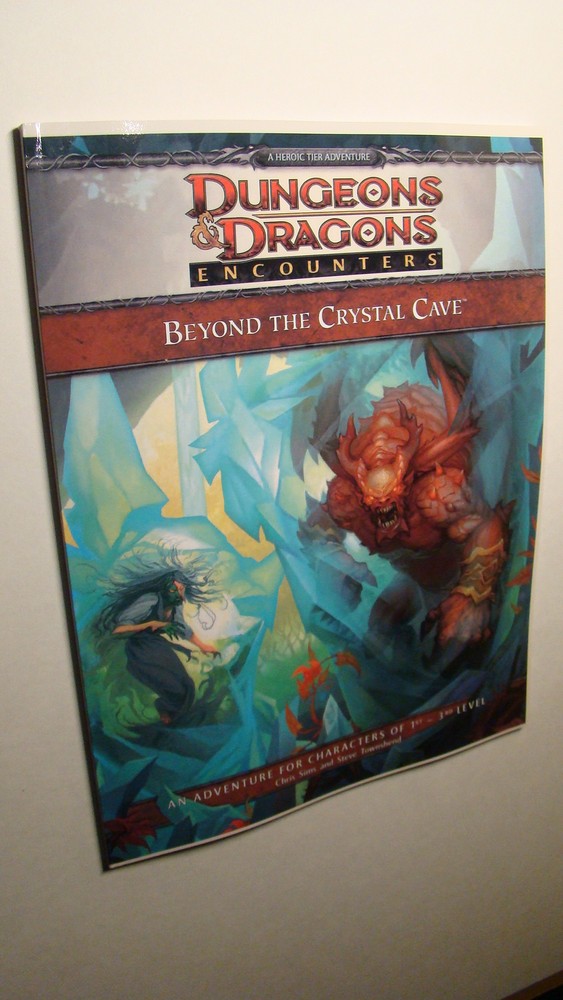 MODULE - BEYOND THE CRYSTAL CAVE *NEW MINT 9.8* DUNGEONS DRAGONS