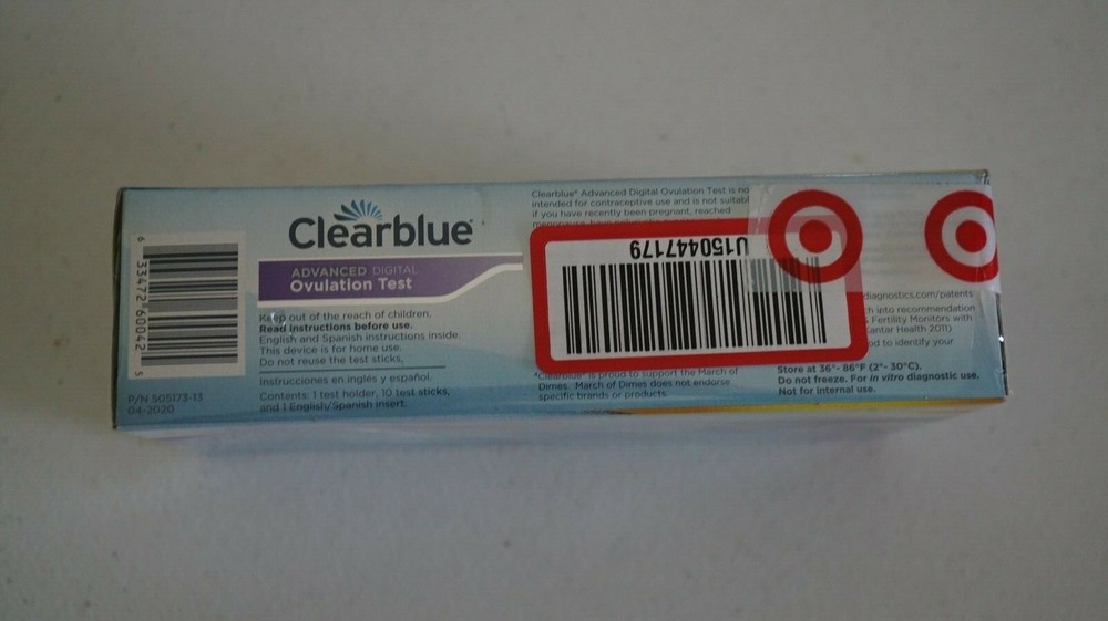 Clearblue Advanced Digital Ovulation Test, Predictor Kit, expire 12/04/2023