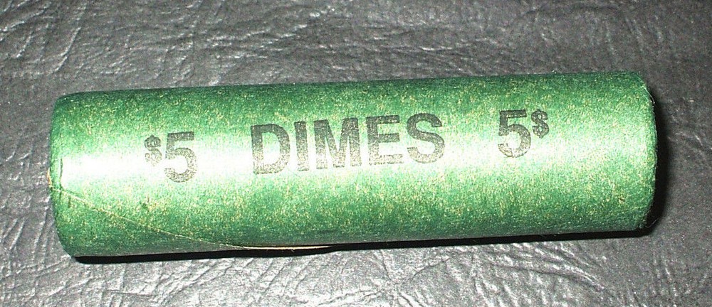 1974-P Uncirculated ROOSEVELT DIME ROLL 💥💥💥💥💥💥💥💥💥💥💥💥💥💥💥💥