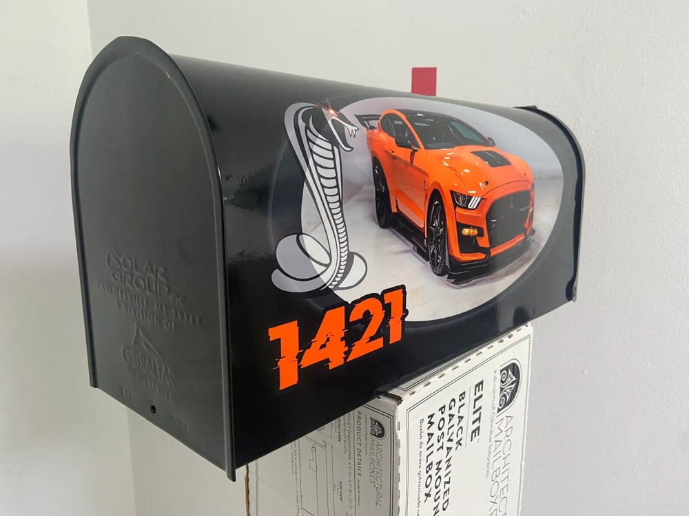 Muscle Car Custom Mailbox - Gift for Dad - Personalized gift for her