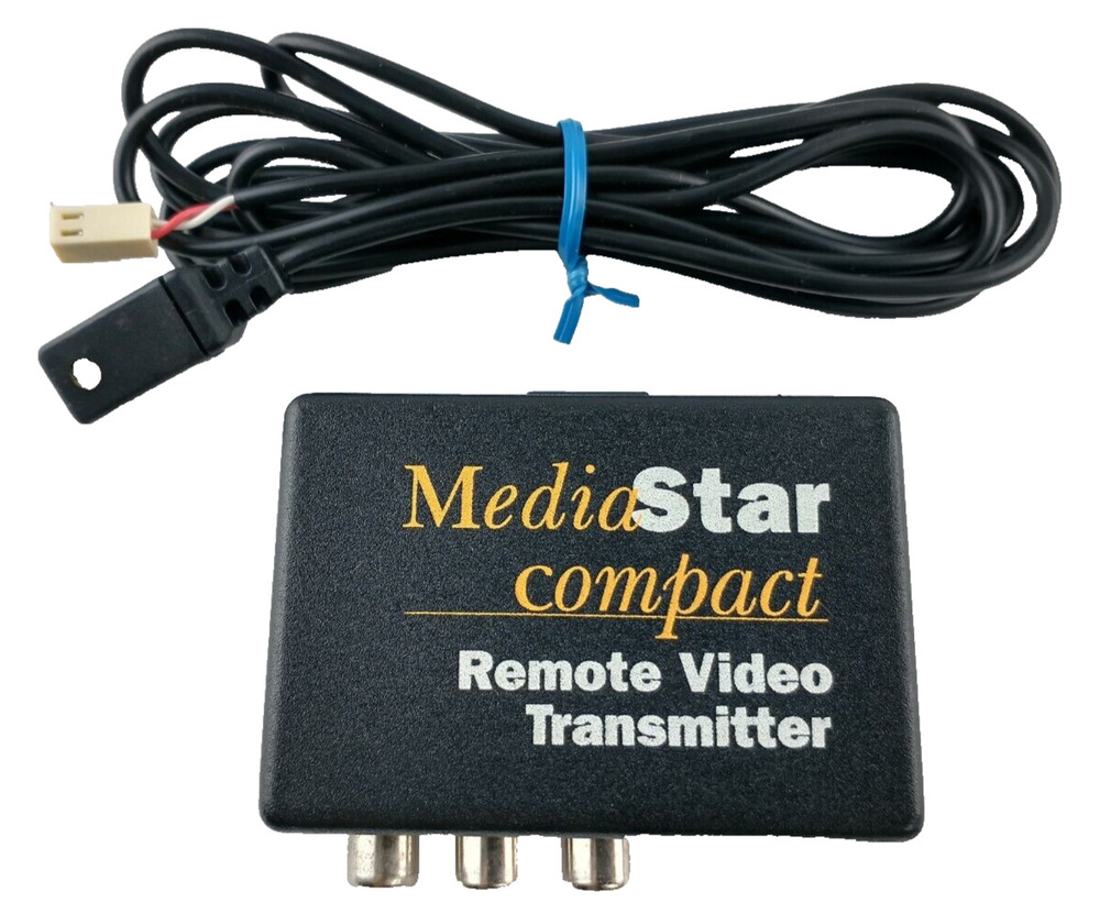 Mediastar Compact Remote Transmitter Unit 752/N IR Extender Open Box Tested 📡