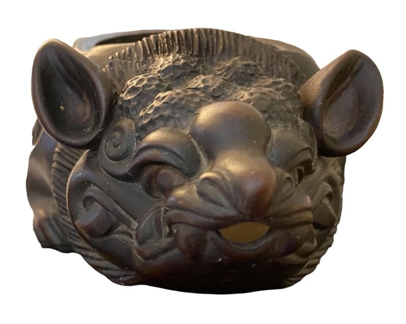 Chinese Clay Red Teapot Incense Burner