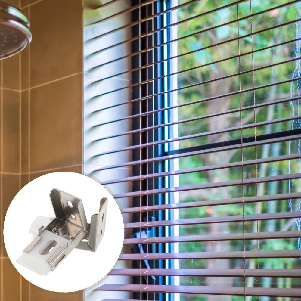 Door Blinds Bottom Bracket Brackets Replacement Curtain Installation