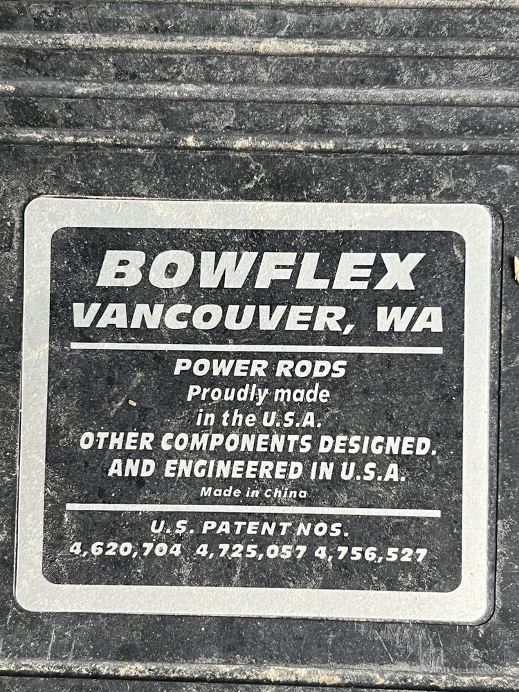 Bowflex Home Gym Black Power Rods Strength Training Equipment