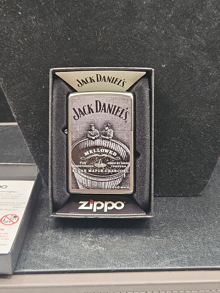 Zippo Lighter Jack Daniel's "Mellowed....." 2016