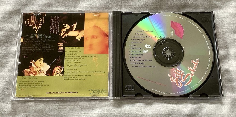 ❤️JILL SOBULE Signed Autograph, “Jill Sobule” CD, Includes CD, RARE, (R.I.P.)