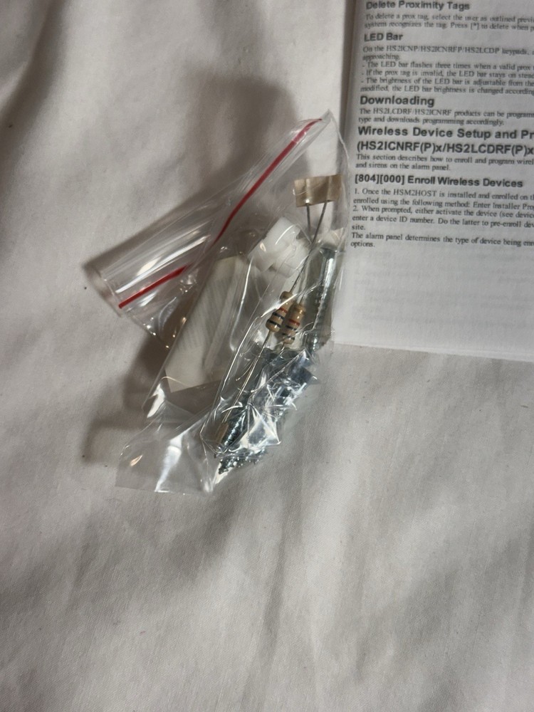 DSC PowerSeries NEO HS2LCD Full Message LCD Hardwired Keypad Home Security