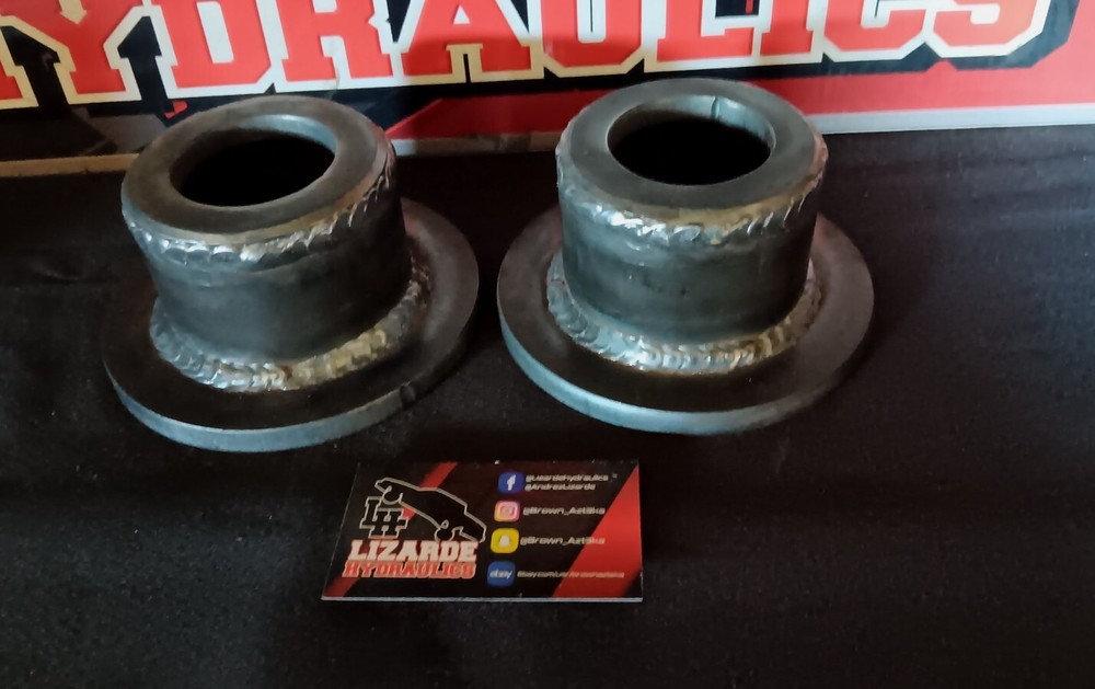 Lowrider Hydraulics *Pre-welded Deep Rear coil over Cups (1 Pair)