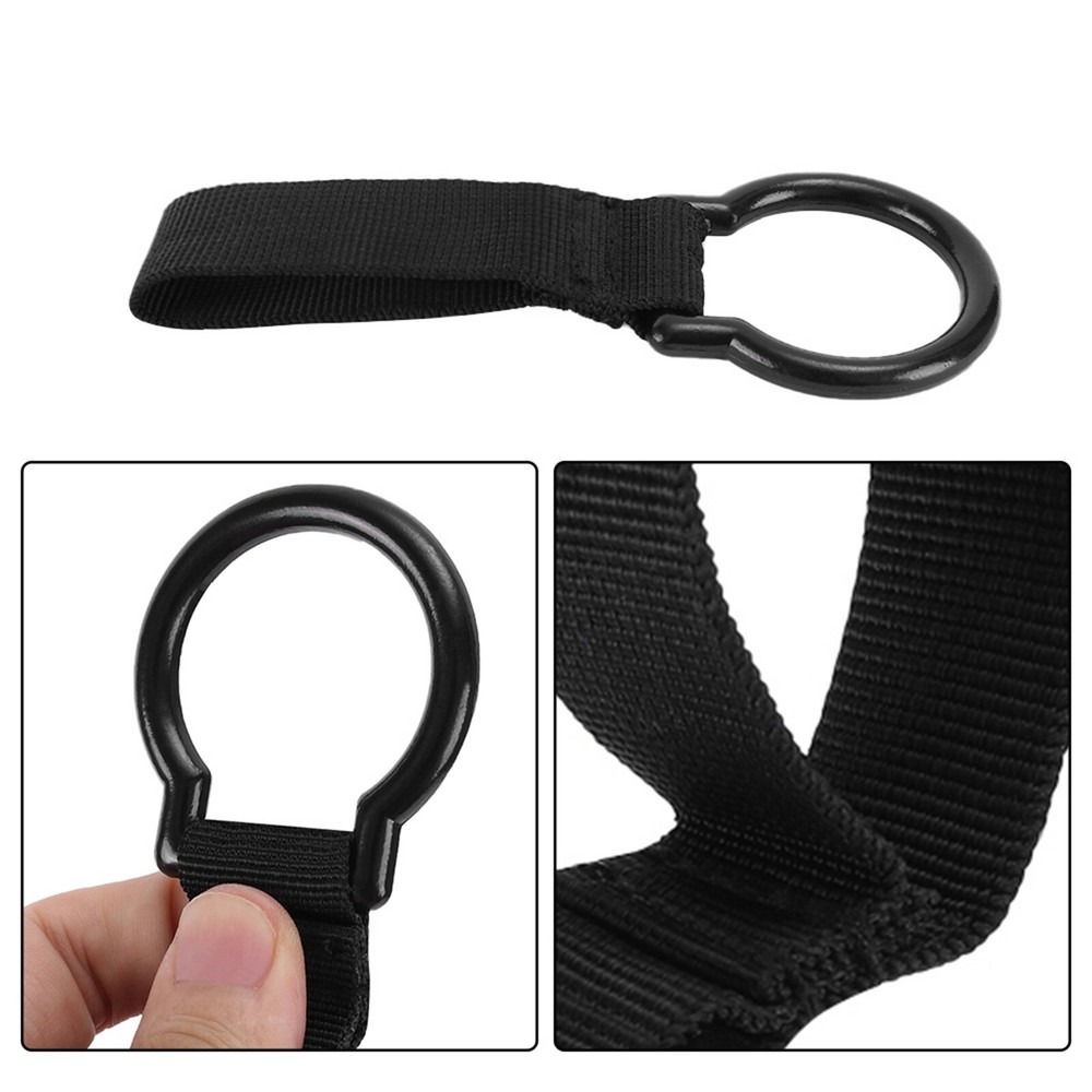Tactical Slide-On Duty Belt Ring Holder for C Size Maglites Cell Web Flashlight