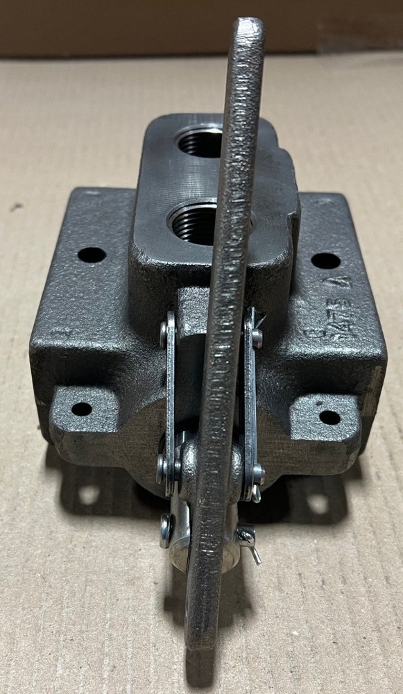 PARKER GRESEN DS-75 HYDRAULIC SELECTOR VALVE, 3/4" FNPT, 2 POSITION, 38D926 NEW!