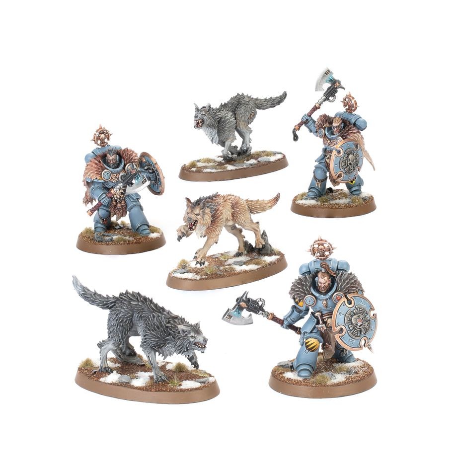 Warhammer: SPACE WOLVES: WOLF GUARD HEADTAKERS