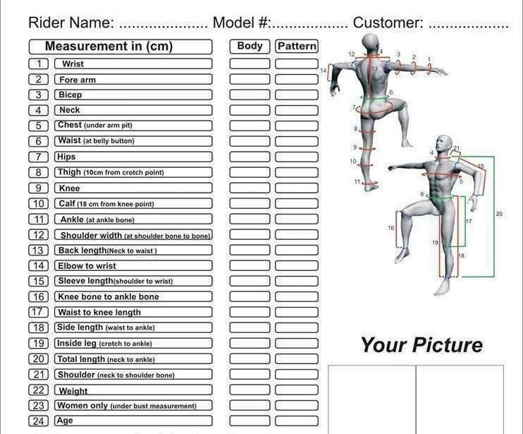 custom made leather racing suit