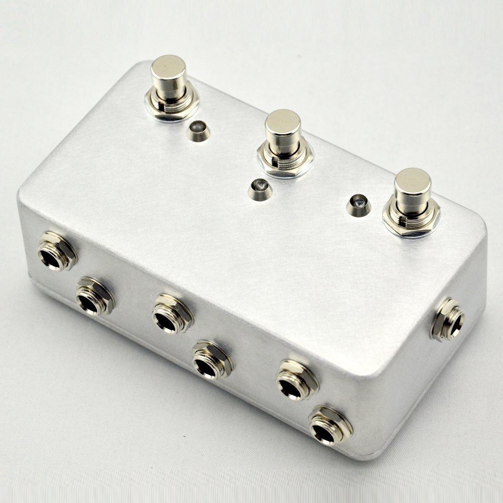 Handmade Looper-Guitar 3Loop Pedal switch Board-True Bypass Channel Selection