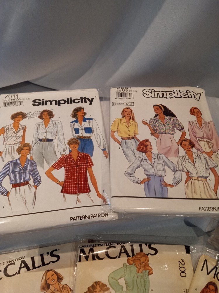 Blouse Sewing Pattern Collection