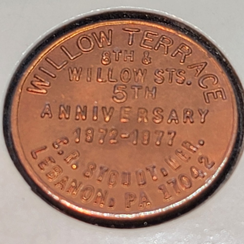 LEBANON, PA. TOKEN  L853