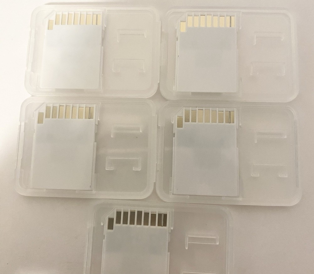 Gigastone Micro SD Adapter Card Lot With Cases