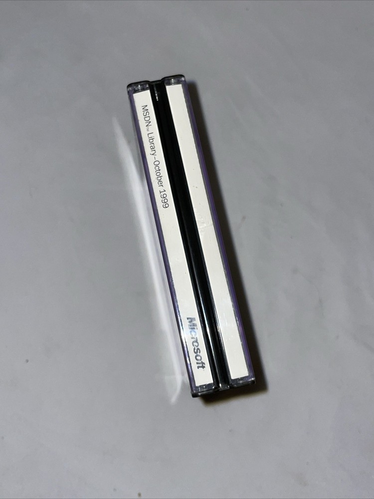 Microsoft msdn Library October 1999 ~ CD-ROM 3 Disc For Windows 98 NT