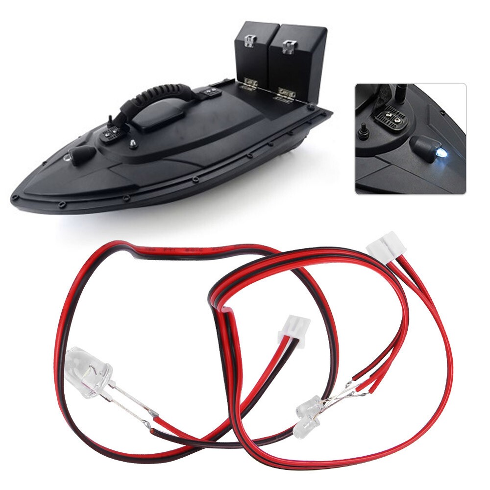 LED Lights Set With Switch Fit For 2011-5 RC Boat Upgrade Accessory FD